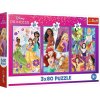 Trefl Puzzle 3 x 80 Priatelia princeznej / Disney Princess 34884