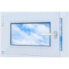 PVC okno Lorac ľavé 60x40 cm otváravo-sklopné biele