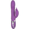 California Exotic Enchanted Kisser vibrátor so stimulátorom klitorisu Purple 23,5 cm