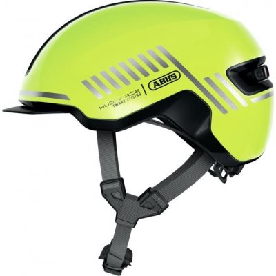 Helma na bicykel ABUS HUD-Y signal yellow M (4003318670435)