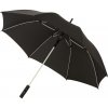 Automatický, vetruodolný dáždnik, priemer 102 cm , solid black,blue Farba: solid black,white