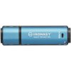 USB flashdisk Kingston IronKey Vault Privacy 50 256GB (IKVP50/256GB) modrý