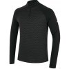 Pánske funkčné tričko Zulu Merino 240 Zip Long Veľkosť: M / Farba: čierna