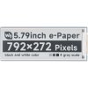 Waveshare 5.79inch e-Paper display Module, e-ink display, 792x272, Black/White, SPI Interface