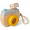 Bigjigs Toys Drevený fotoaparát s bleskom