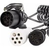 Špirálový kábel TIR 2x 7 PIN 15 PIN typ N/S 5m 24V AMiO-04381