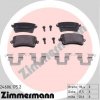 Sada brzdových platničiek kotúčovej brzdy ZIMMERMANN 24606.175.2