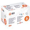BD jehličky k inz.perům 6 mm 31G tenkostěnné 100 ks