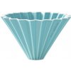 Origami keramický dripper M tyrkysový - japonský porcelánový dripper