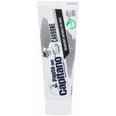 Pasta del Capitano Charcoal zubná pasta 75 ml