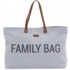 Childhome Cestovná taška Family Bag Canvas Grey