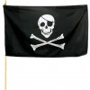MIL-TEC vlajka na tyčke PIRÁT