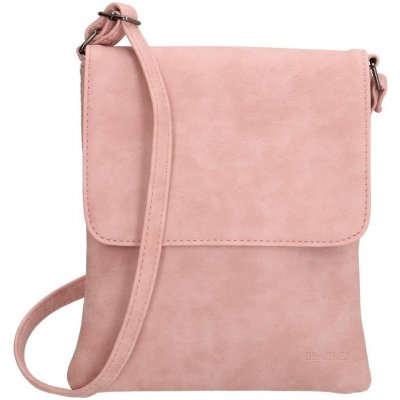 Ružová prešívaná crossbody kabelka Sunshine