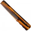 Kent Handmade Pocket Comb with Thumb Grip Fine Hair 138 mm