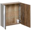 Comad SANTA FE TAUPE 84-60-A-2D zrkadlová skrinka