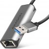 AXAGON ADE-25R USB-A 3.2 Gen 1 - 2.5 Gigabit Ethernet síťová karta, Realtek 8156, auto install, šedá