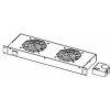Legrand EVO Ventilacna jednotka 1U, 2x Ventilator. + TERMOSTAT (EC1U2V)