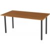 Kancelársky stôl Viva Standard, 180 x 80 x 75 cm, rovné vyhotovenie, podnožie antracit, buk