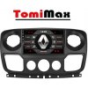 TomiMax Renault Master, Opel Movano, Nissan NV400 2010+ Android 13 autorádio s WIFI, GPS, USB, BT HW výbava: 8 Core 4GB+32GB PX HIGH