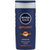 Nivea Men Sport sprchový gel na tělo, obličej a vlasy 250 ml pro muže