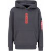 Alpha Industries Puff Prin Hoodie Vintage Grey