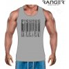 Pánske tielko RANGER® - motív Rybárčenie 05 S Svetlošedá