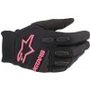 rukavice STELLA FULL BORE, ALPINESTARS, dámské (černá/růžová fluo, vel. L)