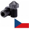 Kalená tryska E3D M6 - 0,4mm / 1,75mm - CZ výroba (E3D M6 0,4mm)