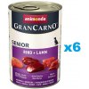 ANIMONDA GranCarno Senior teľacie/jahňacie 6 x 400 g
