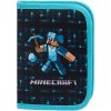 BAAGL Školní penál jednopatrový Minecraft Blue Axe