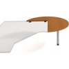 Office Pro stôl doplnkový D120cm P naprieč GP22PN