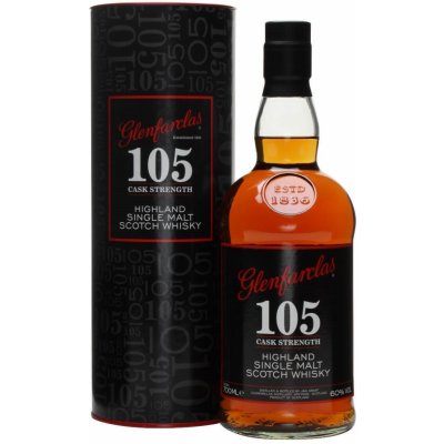 GLENFARCLAS 105 CASK STRENGTH 1L 60% GB (tuba)