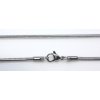 Steel Edge Pánsky retiazka na krk chirurgická oceľ 023-2,4 Dĺžka retiazky: 60cm