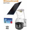 Solární otočná 4G IP kamera Innotronik IUB-PT18-4G (zcela bezdrátová, 2.0Mpix, 4G LTE, solární panel + Li-Ion baterie)