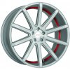 CORSPEED Corspeed Deville 10.5x20 5x112 ET15 Silver-Brushed-Surface/ Undercut Color Trim Rot 73.1