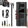 ELEKTRICKÁ PUMPA NA BICYKEL AUTO KOMPRESOR BEZDRÔTOVÁ 12V USB