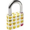 Kinekus Zámok visiaci 38mm Emoji 3 kľúče