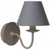 Lucide 31233/01/41 CAMPAGNE Wall Light 1xE14 (Shade 61009/16/36)