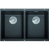 BLANCO SUBLINE 350/350 U IF SILGRANIT antracit