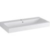 GEBERIT iCon závesné umývadlo s otvorom, s prepadom, 900 x 485 mm, biela, 124090000
