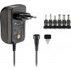 Goobay univerzálny sieťový zdroj 3V – 12V vr. 6 DC adaptérov – max. 18W a 1,5A