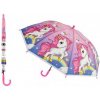 Dáždnik Jednorožec plast/kov vystreľovací 64cm