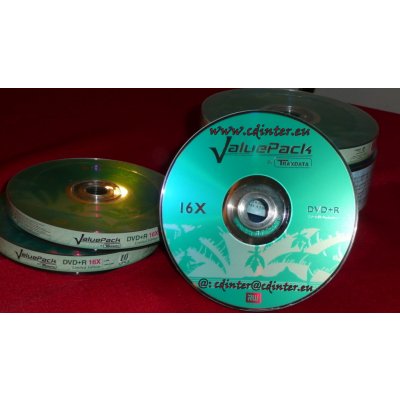 Traxdata DVD+R 4,7GB 16x, 10ks