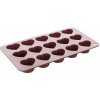 Banquet Formičky na čokoládu silikonové CULINARIA Brown 20,5 x 10,5 cm, srdíčka