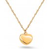 iZlato Forever Jemný náhrdelník s príveskom v tvare srdiečka 14K IZ26203B