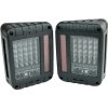 Sada LED zadných svetiel, Čistý, EÚ, Jeep Wrangler JK, serie Longitude Clear
