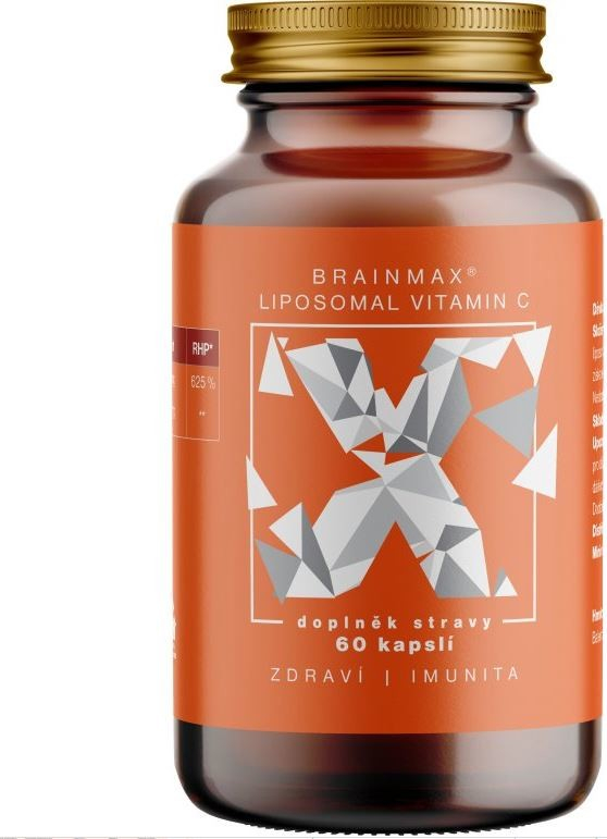 BrainMax Liposomal Vitamin C 500 mg 60 rastlinných kapsúl