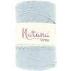 Natana Macrame String 3mm bledo modrá 42