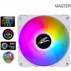 EVOLVEO 12FMW ventilátor 120mm, ARGB, bílý rám, master RGBFAN12FMW Evolveo