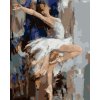 Diamondi Diamantové maľovanie - ABSTRAKCIA BALETKY Rámovanie: bez rámu a bez vypnutia plátna, Rozmer: 40x50 cm